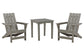 Visola Outdoor Chair with End Table