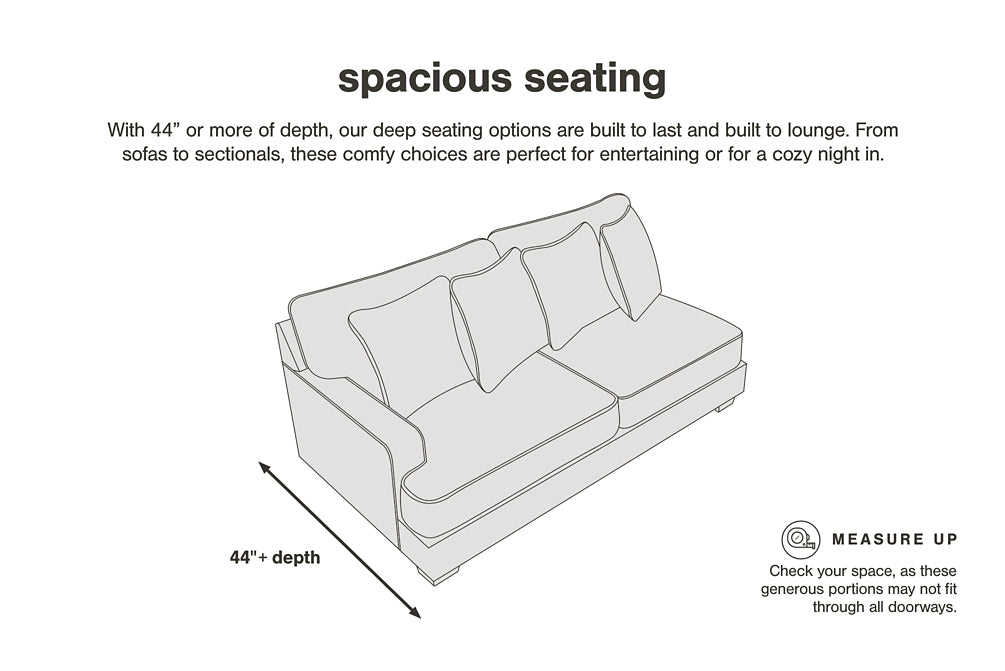 Trail Boys 2-Piece Reclining Sectional