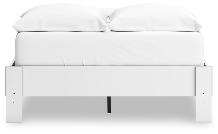 Hallityn Full Platform Bed with 2 Nightstands