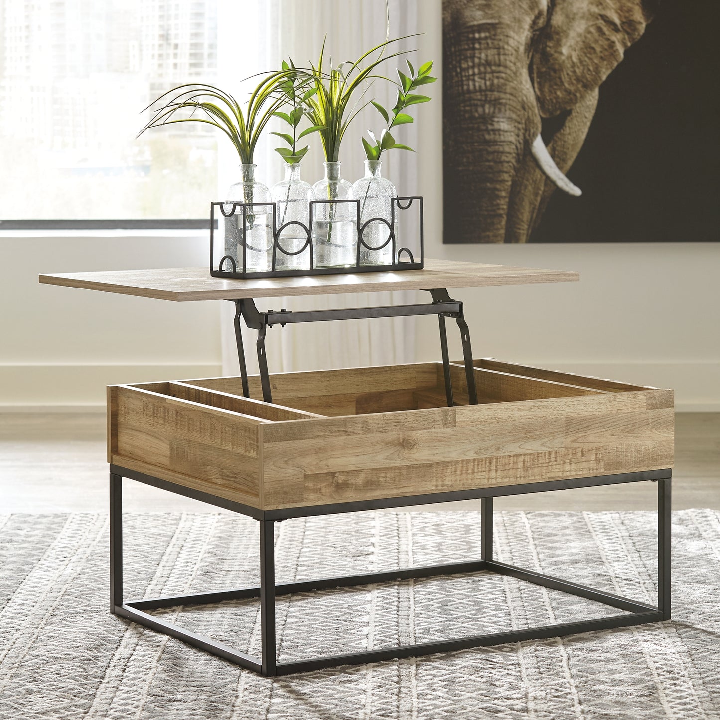 Gerdanet Coffee Table with 1 End Table