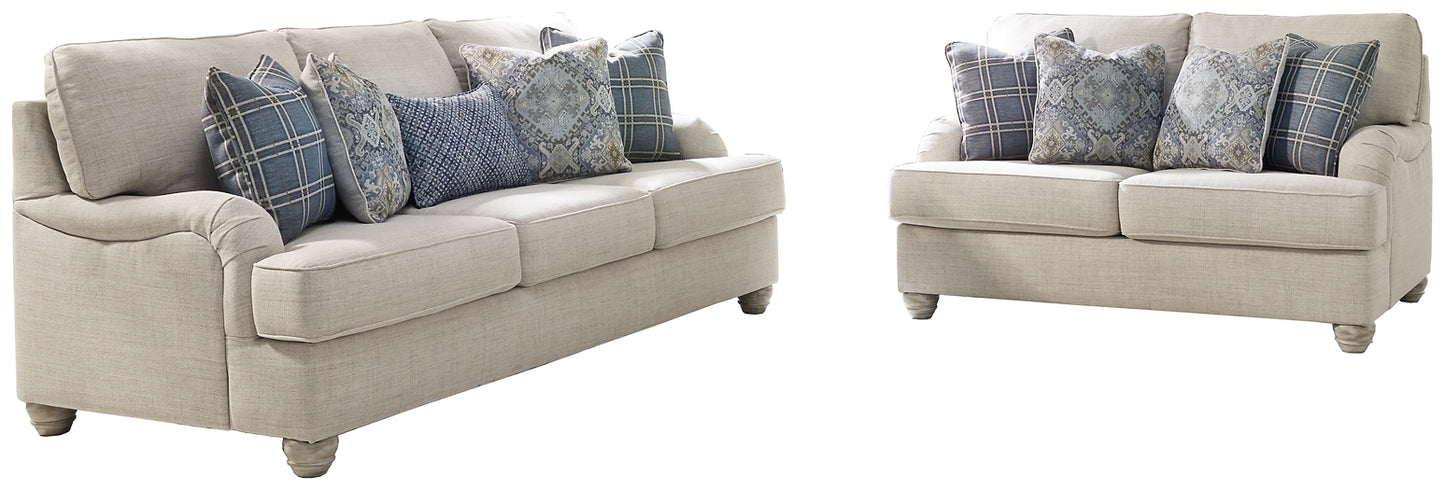 Traemore Sofa and Loveseat