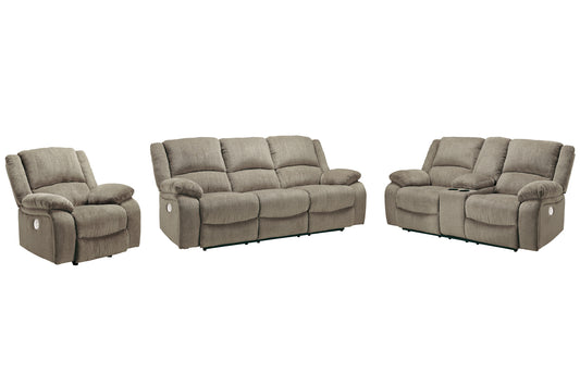 Draycoll Sofa, Loveseat and Recliner