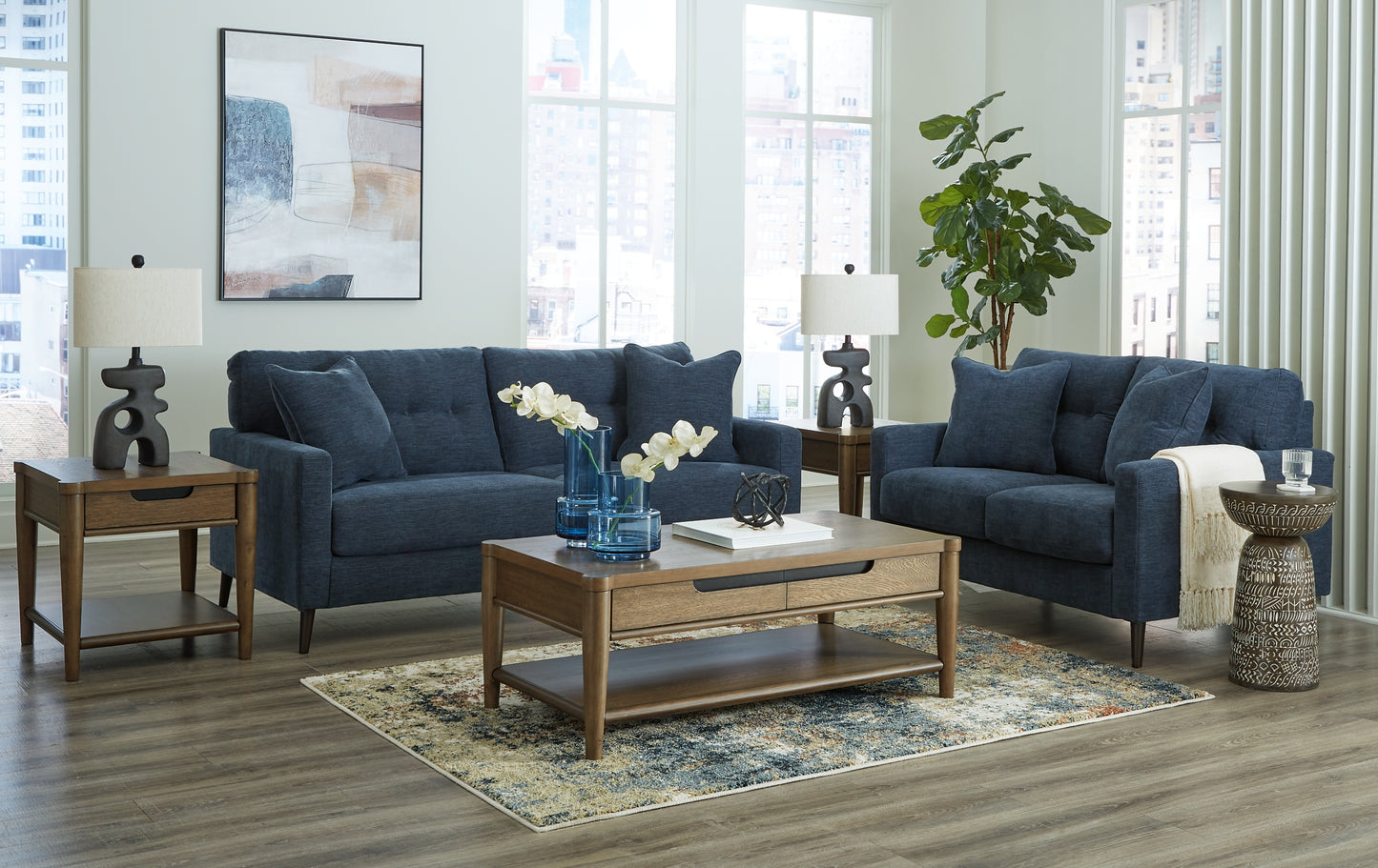 Bixler Sofa and Loveseat