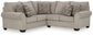 Claireah 2-Piece Sectional with Ottoman